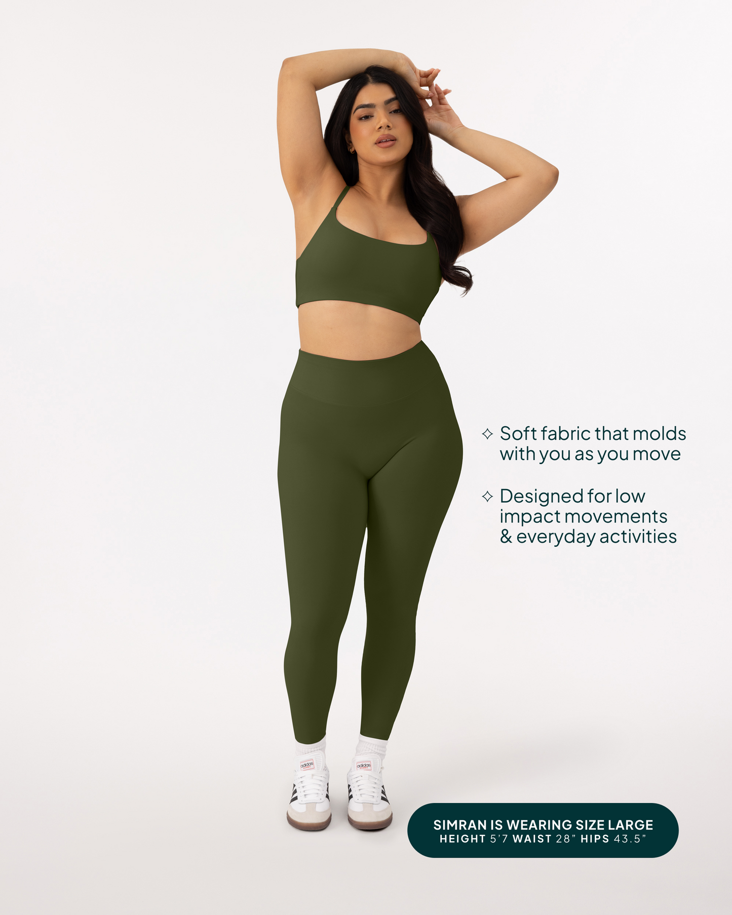 FlexFlow High-Waisted Butt Lifting Full-Length Yoga Leggings