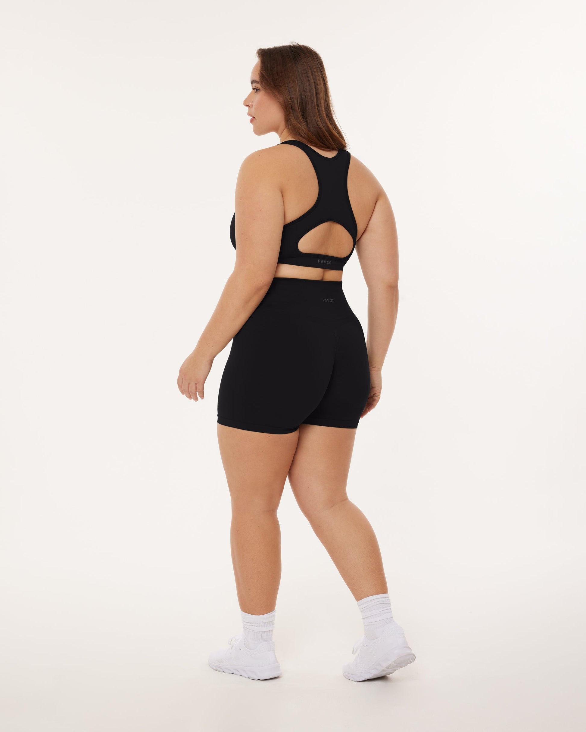Seamless High-Waisted 4.5" Butt Lifting Biker Shorts