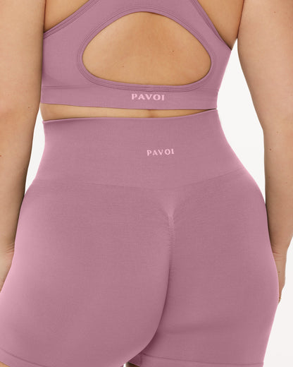 Seamless High-Waisted 4.5" Butt Lifting Biker Shorts