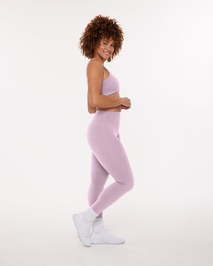 High-Waisted Lifting Full-Length Yoga Leggings with Scrunch