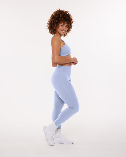 High-Waisted Lifting Full-Length Yoga Leggings with Scrunch