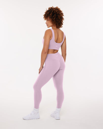 High-Waisted Lifting Full-Length Yoga Leggings with Scrunch