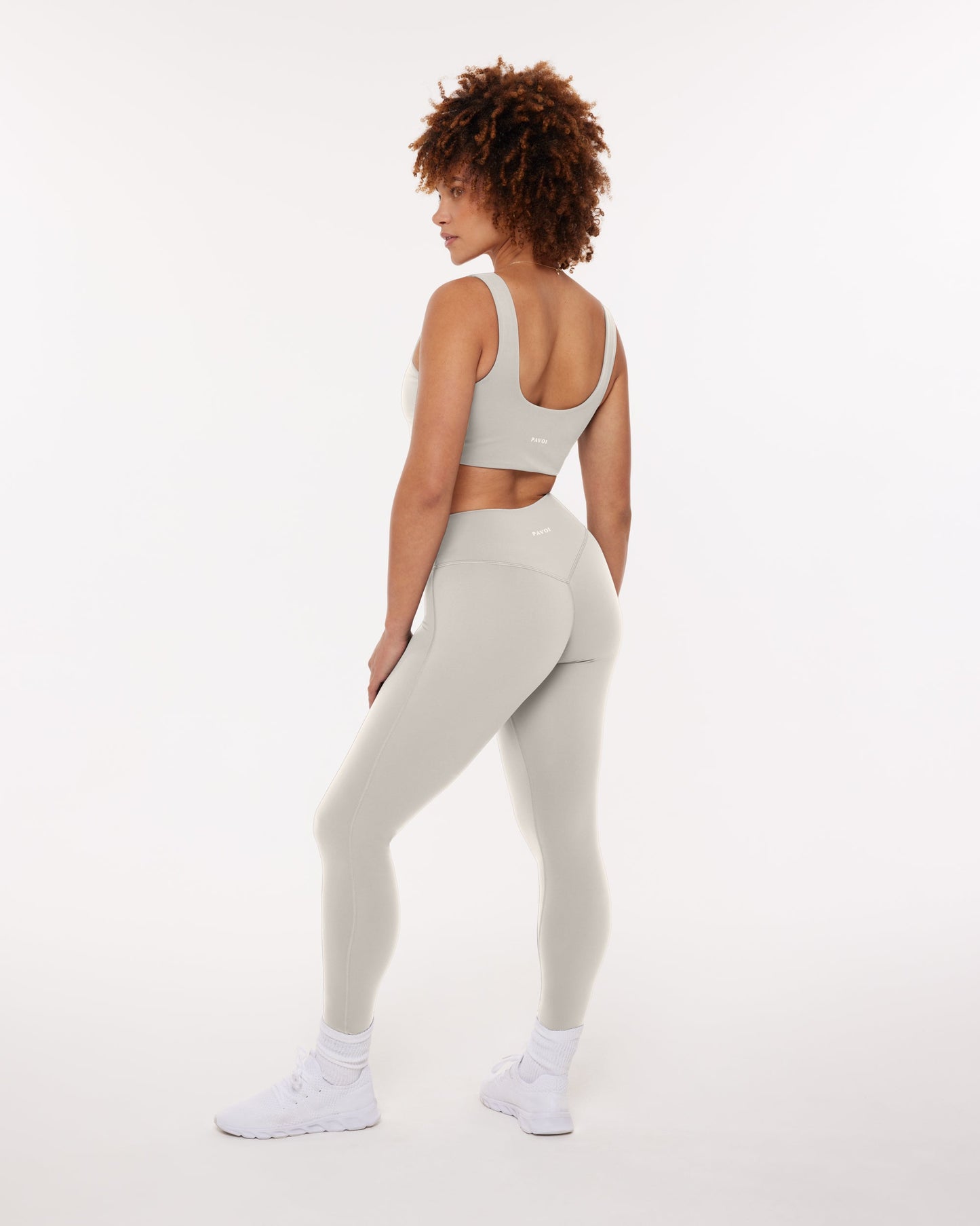 High-Waisted Lifting Full-Length Yoga Leggings with Scrunch