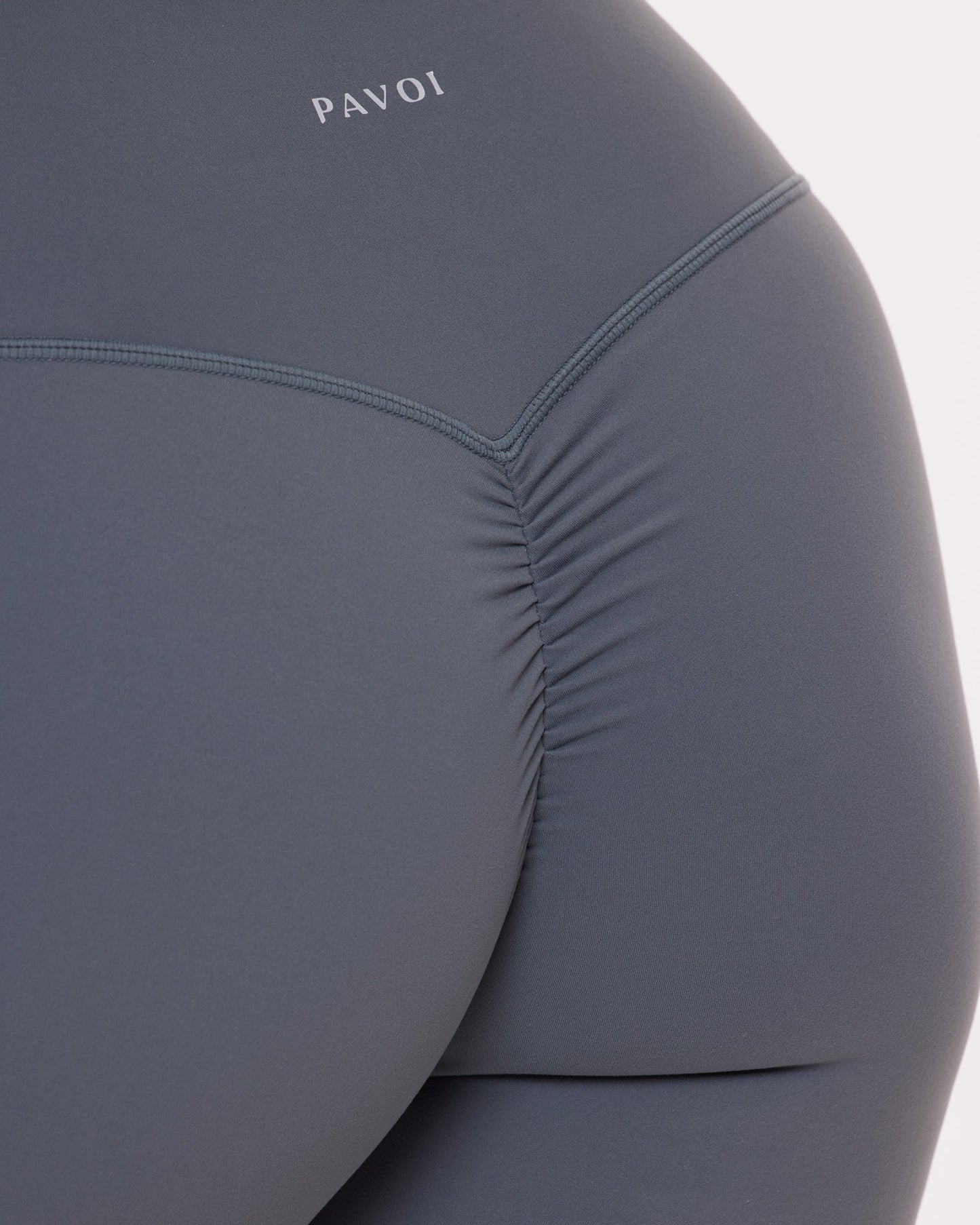 High-Waisted Lifting Full-Length Yoga Leggings with Scrunch