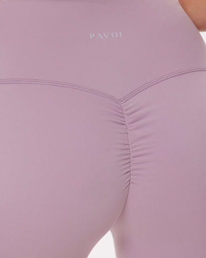 High-Waisted Lifting Full-Length Yoga Leggings with Scrunch