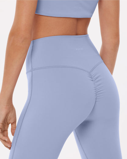 High-Waisted Lifting Full-Length Yoga Leggings with Scrunch