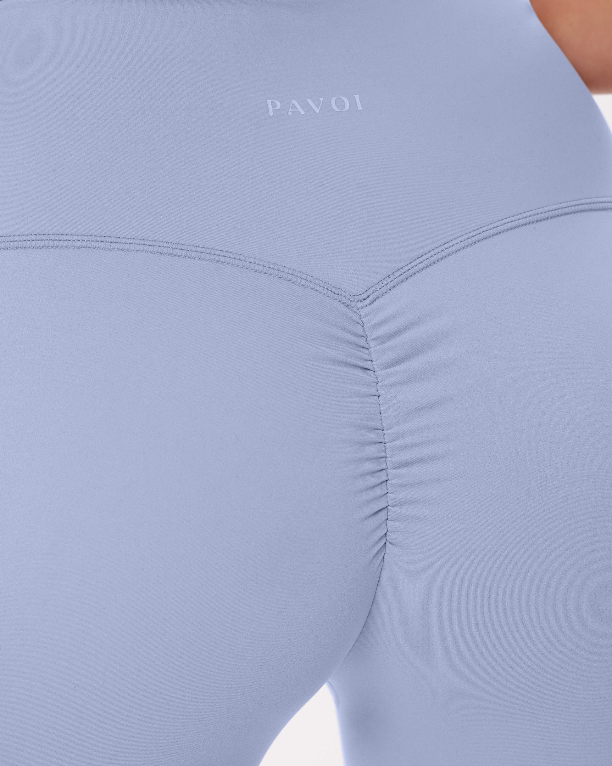 High-Waisted Lifting Full-Length Yoga Leggings with Scrunch