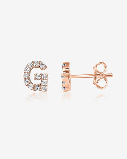 Gemma Initial Studs