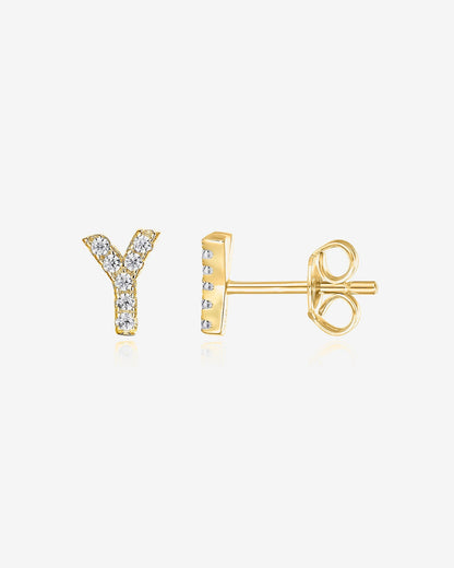 Gemma Initial Studs