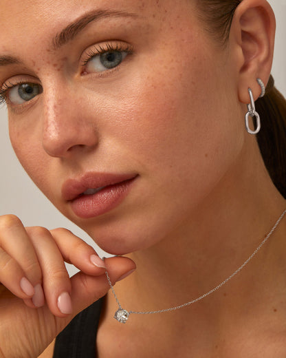 Vermeil Solitaire Necklace