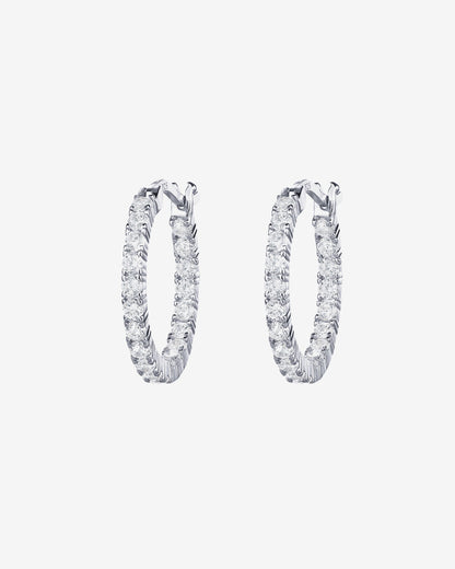 Vermeil Inside-Out Hoops
