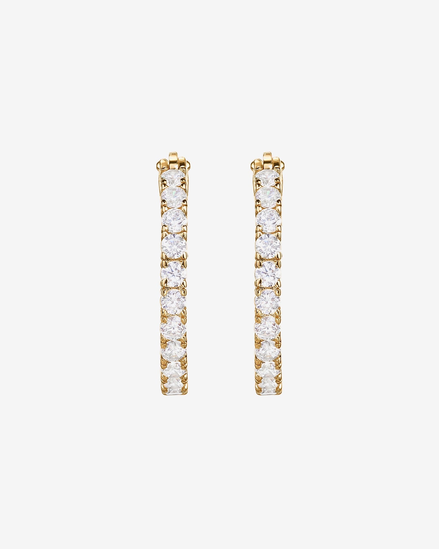 Vermeil Inside-Out Hoops