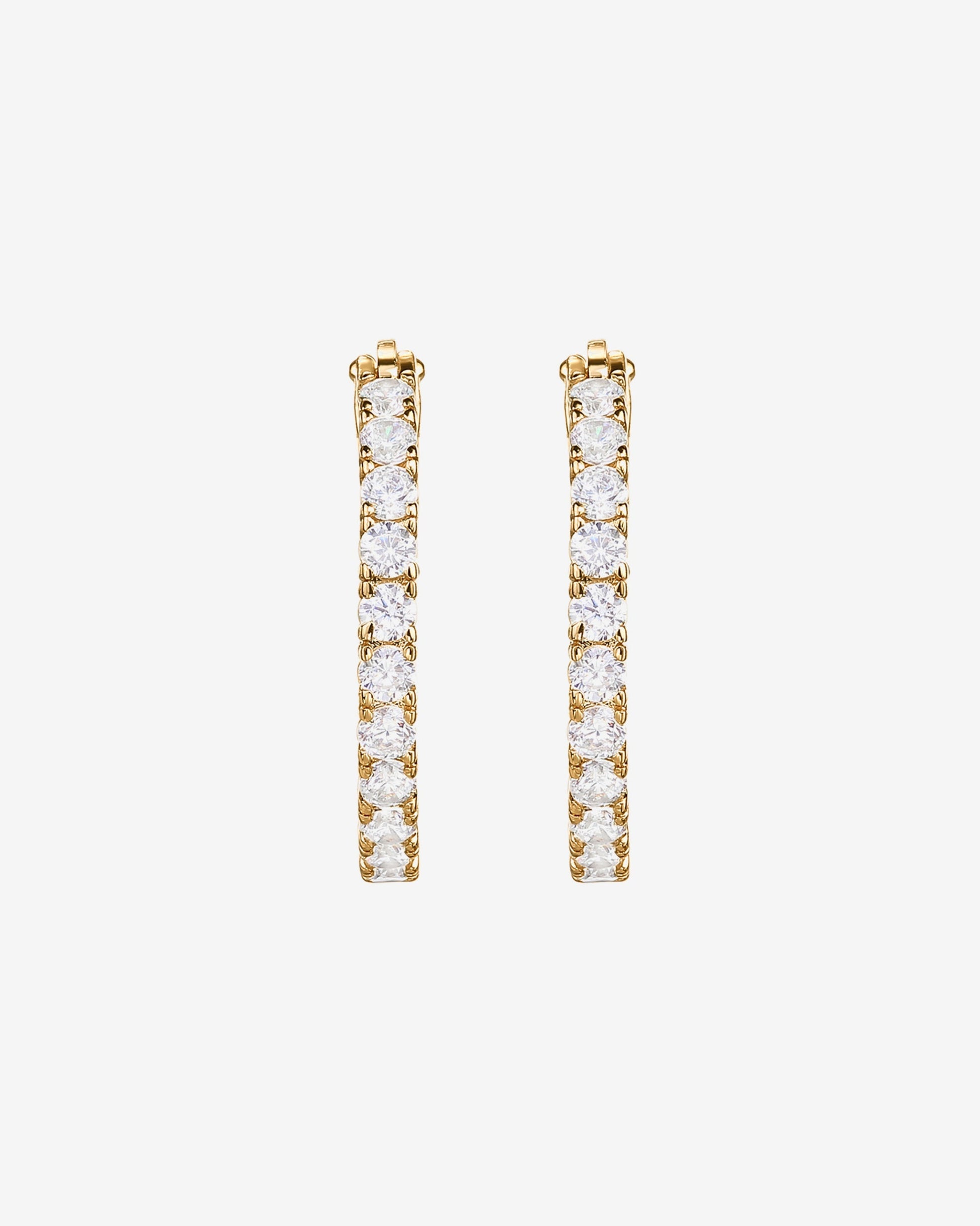 Vermeil Inside-Out Hoops