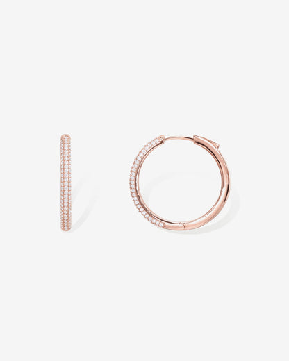Pavé Hoops