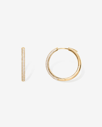 Pavé Hoops