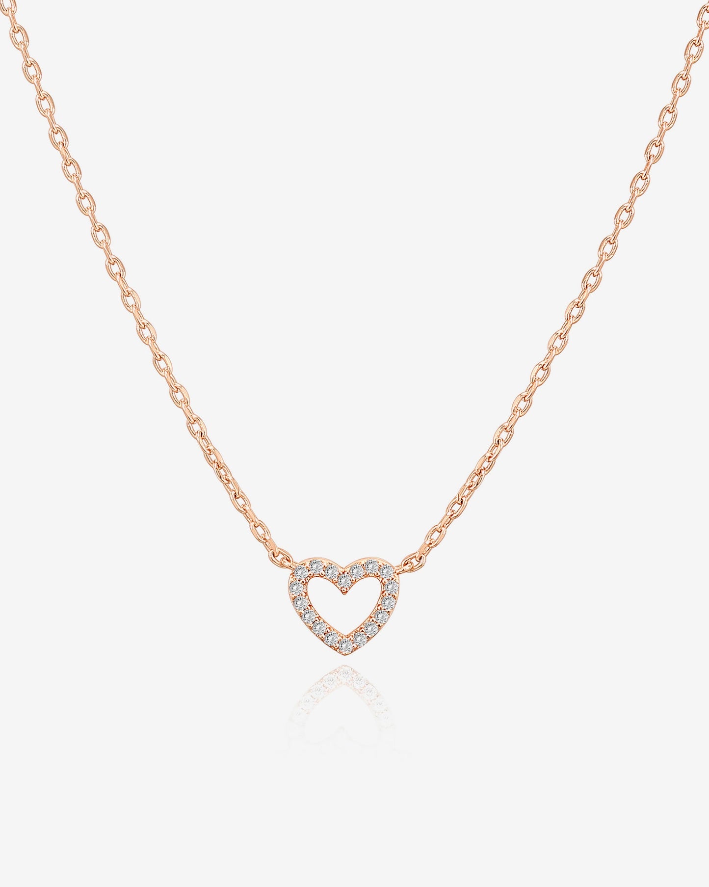 Open Heart Necklace