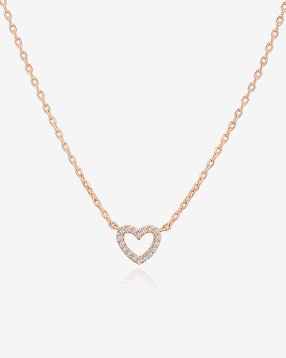 Open Heart Necklace
