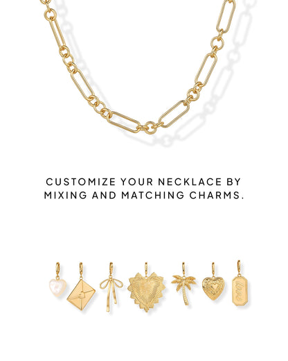 Chunky Charm Necklace