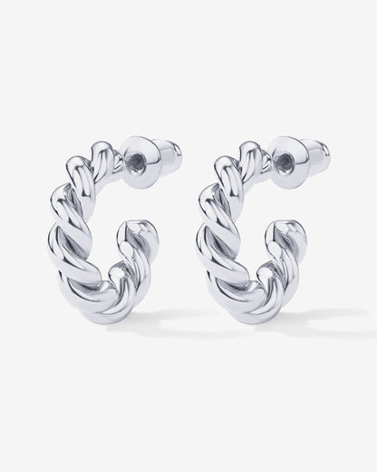 Vermeil Rope Hoops