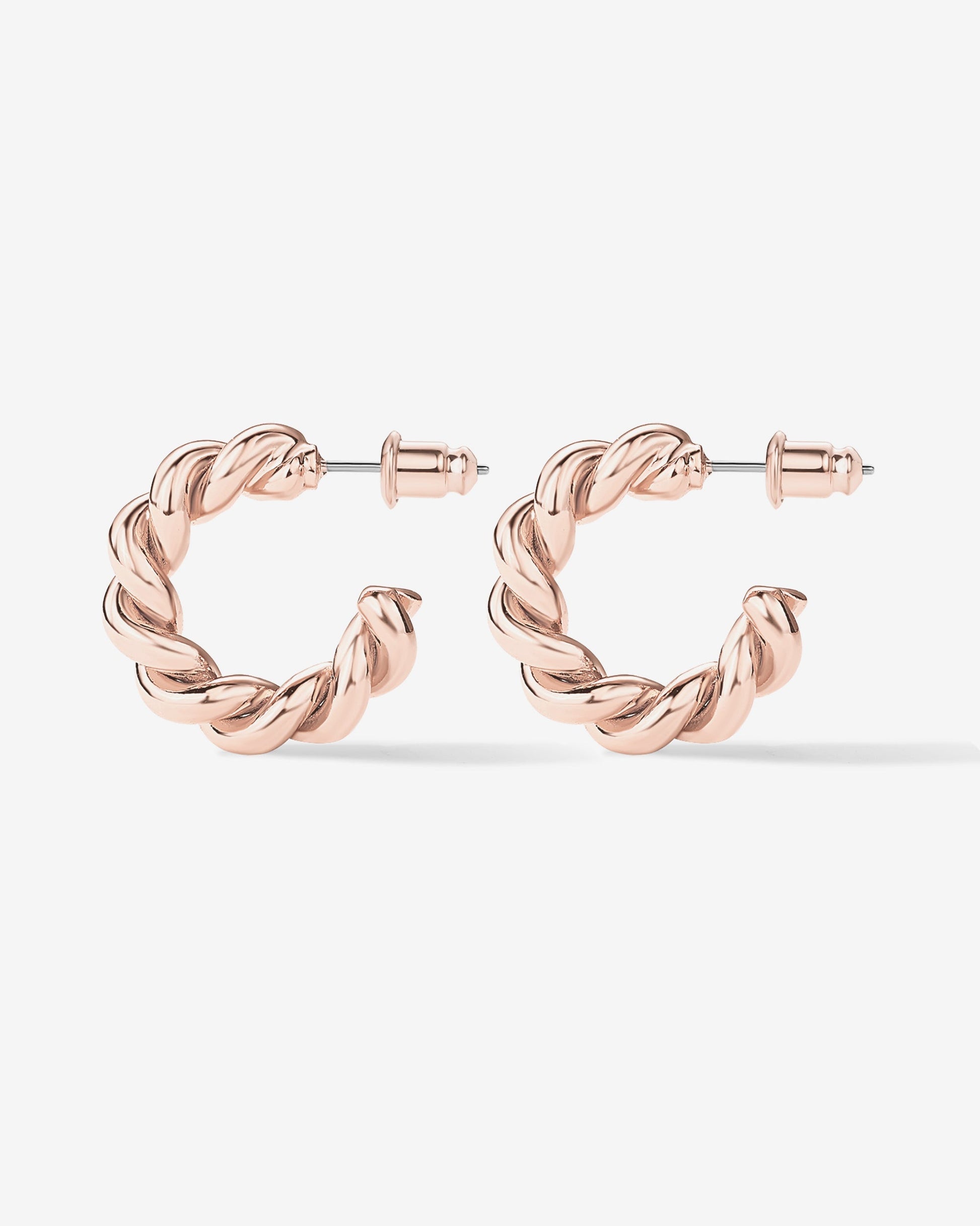 Vermeil Rope Hoops