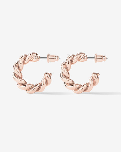 Vermeil Rope Hoops