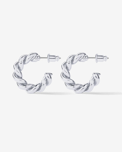 Vermeil Rope Hoops