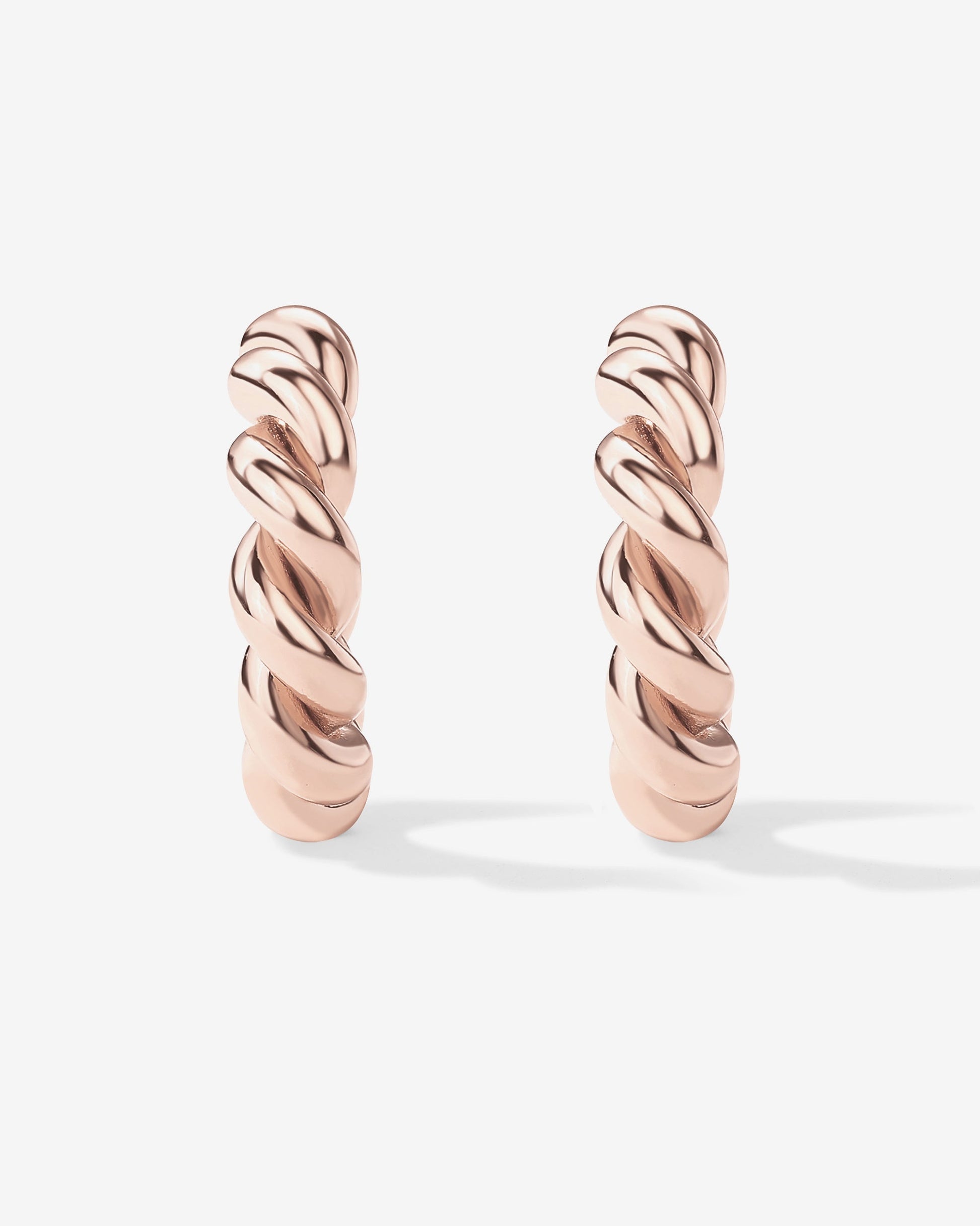 Vermeil Rope Hoops