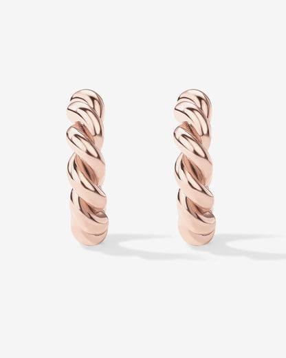 Vermeil Rope Hoops