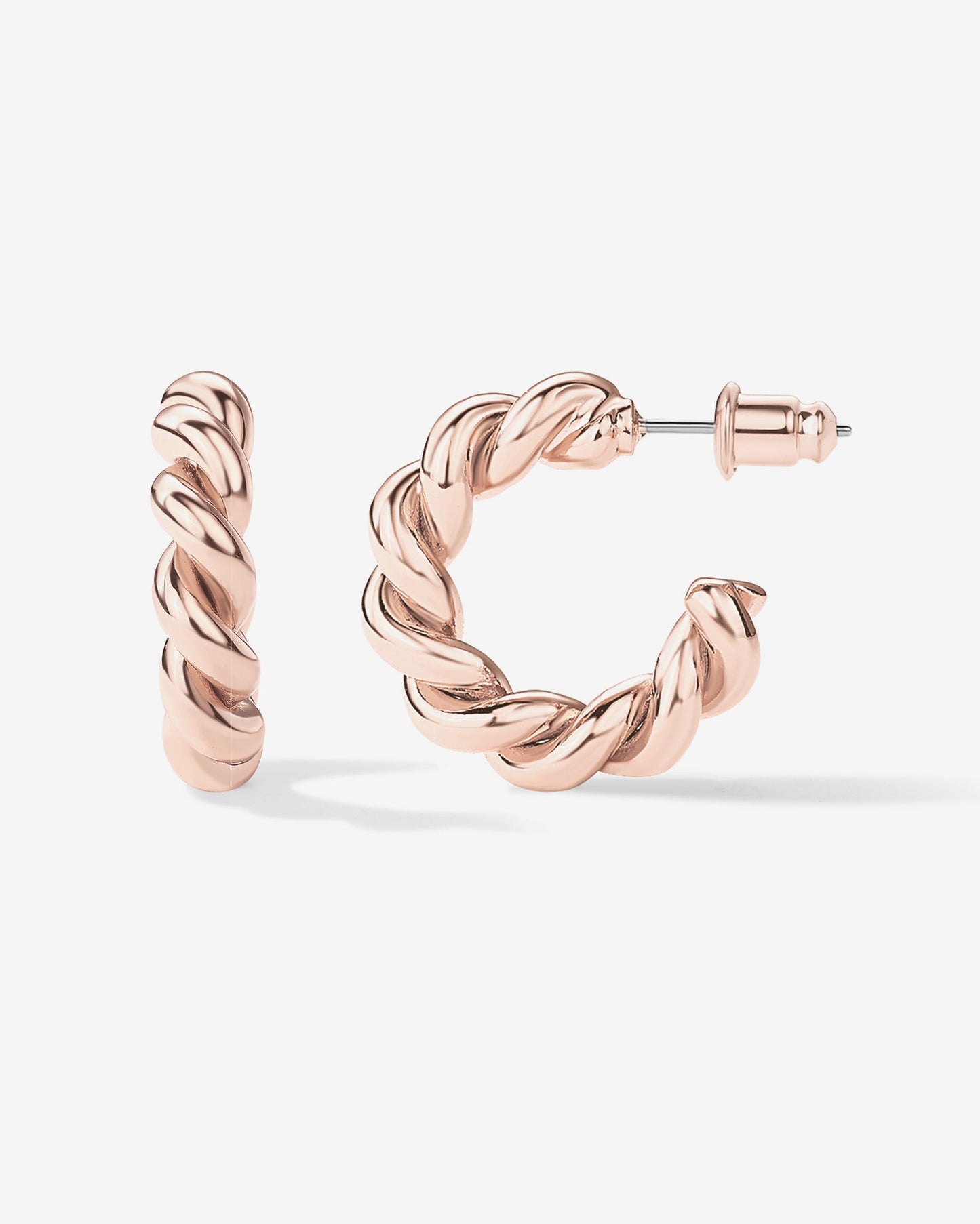 Vermeil Rope Hoops