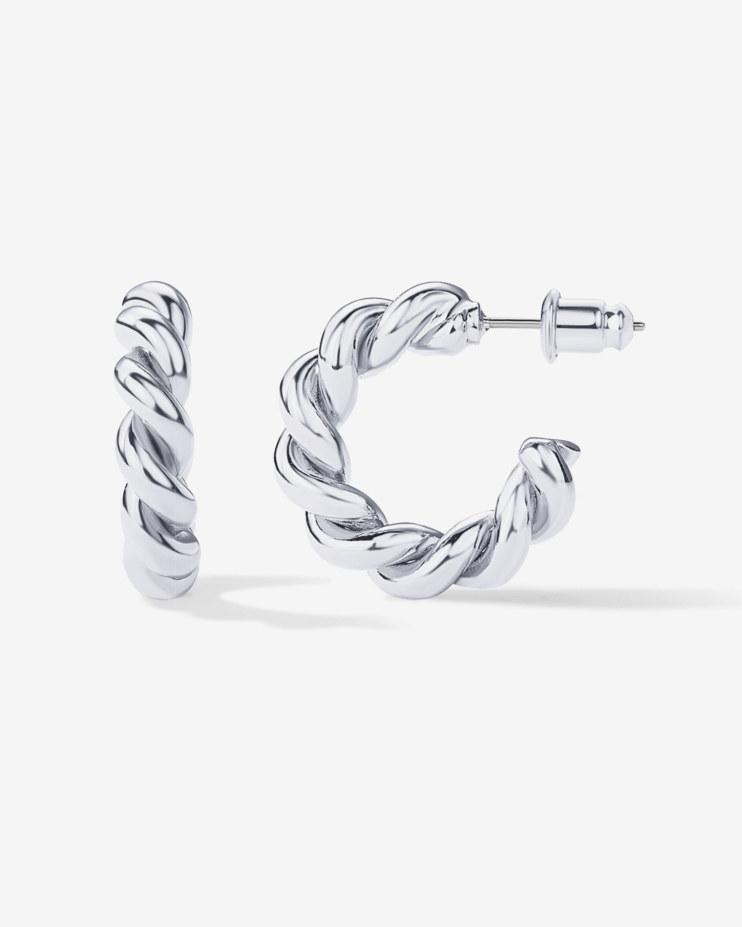 Vermeil Rope Hoops