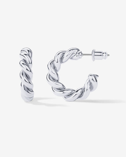 Vermeil Rope Hoops