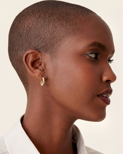 Vermeil Rope Hoops