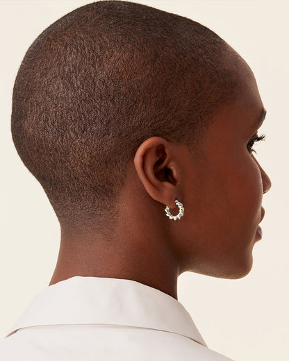 Vermeil Rope Hoops