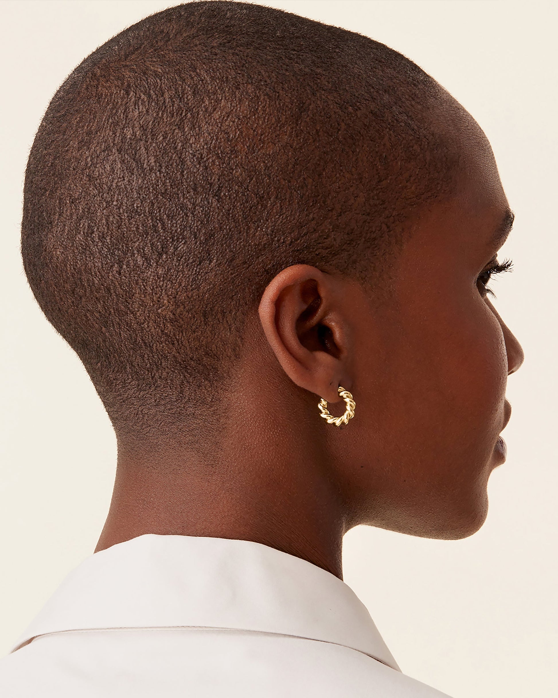 Vermeil Rope Hoops