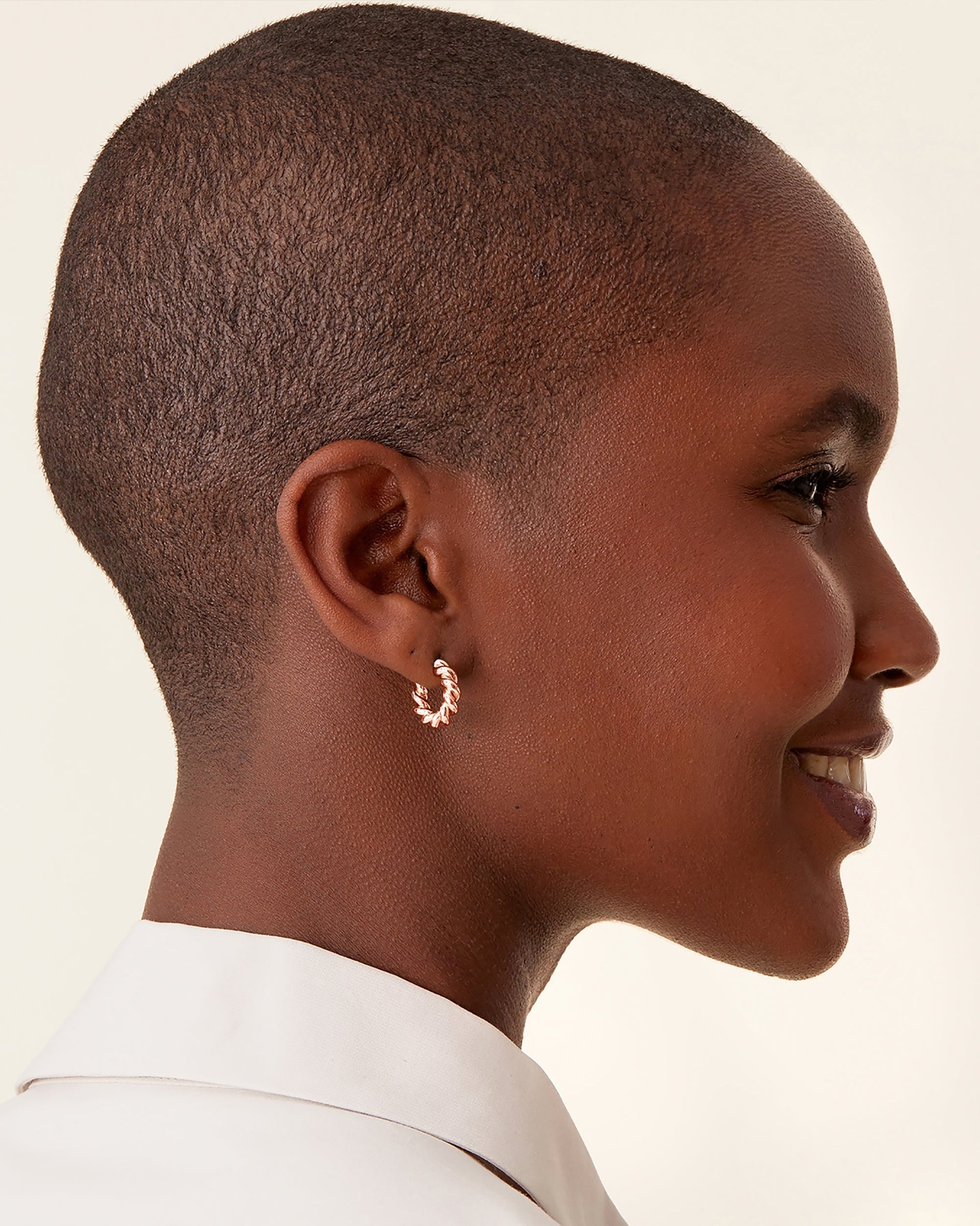 Vermeil Rope Hoops