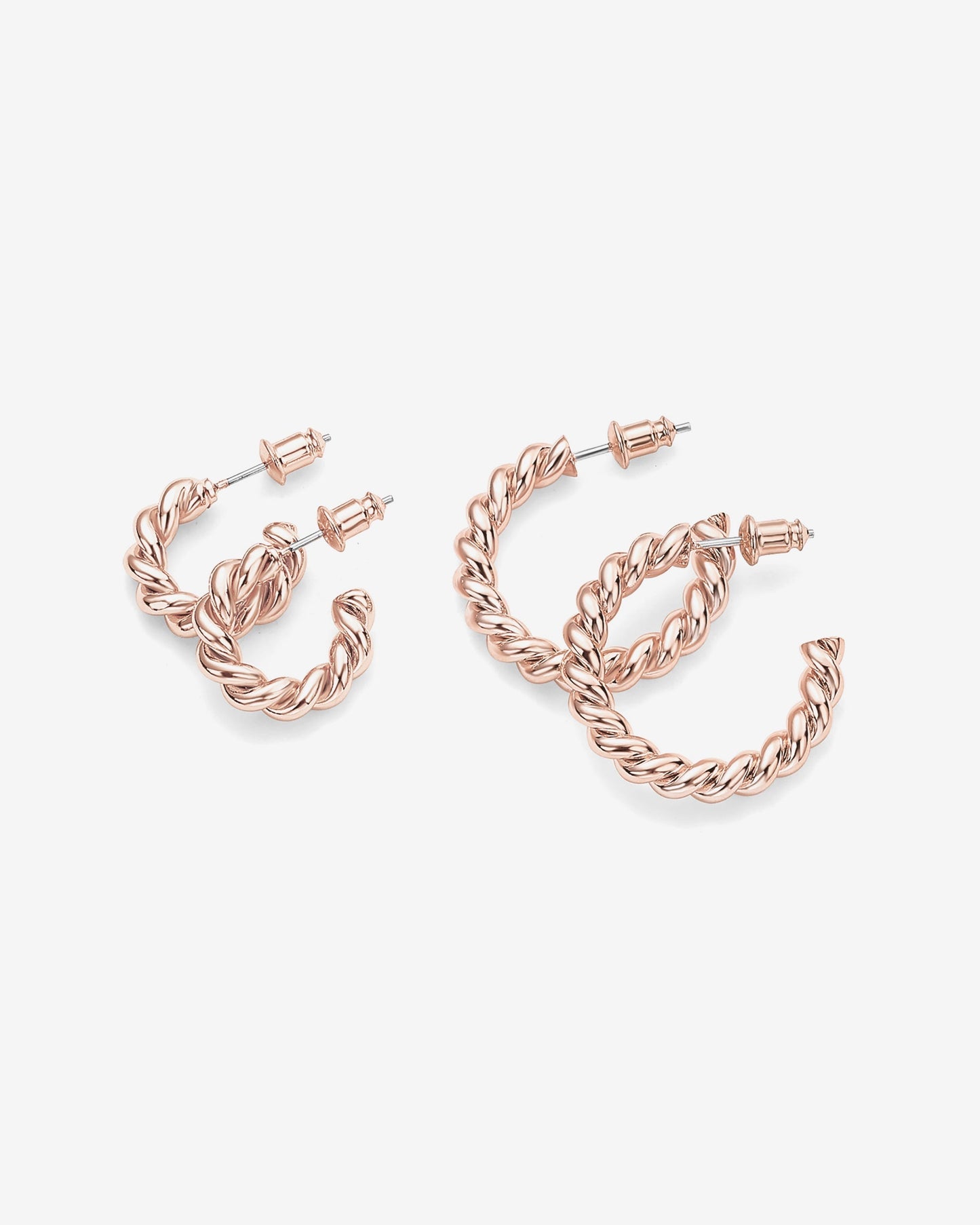 Vermeil Rope Hoops