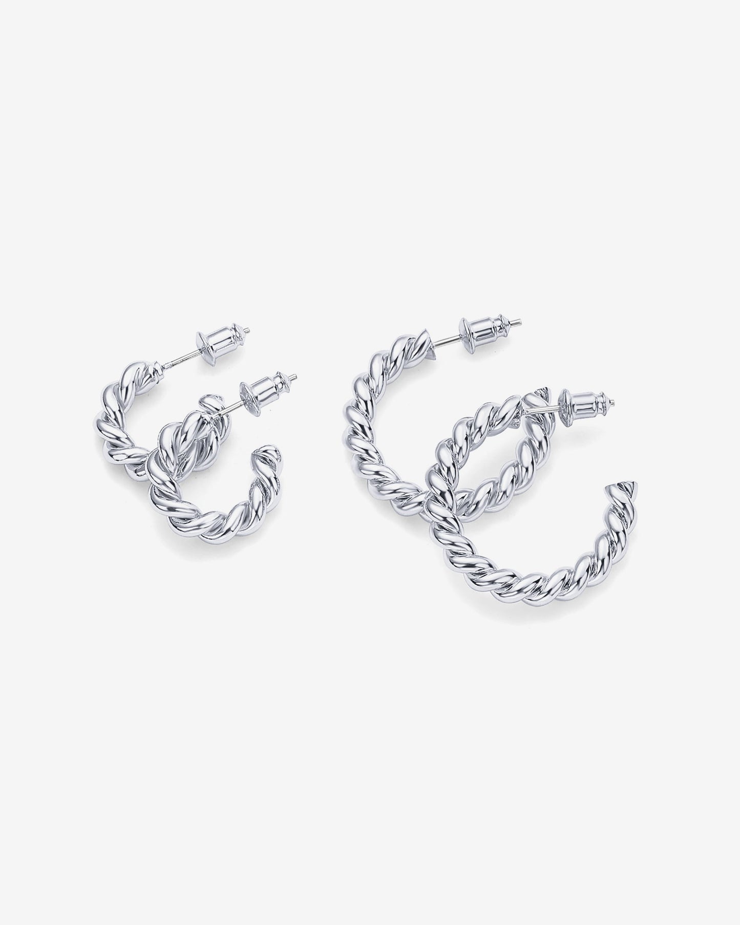 Vermeil Rope Hoops