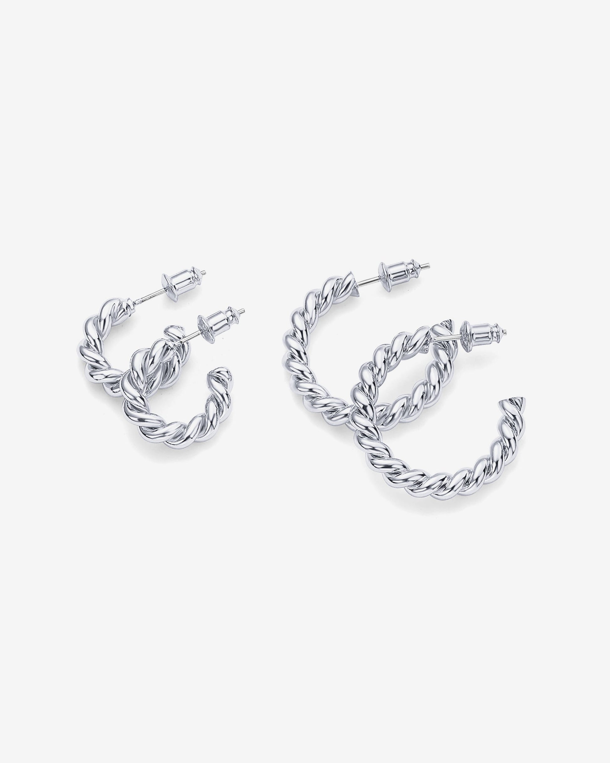 Vermeil Rope Hoops