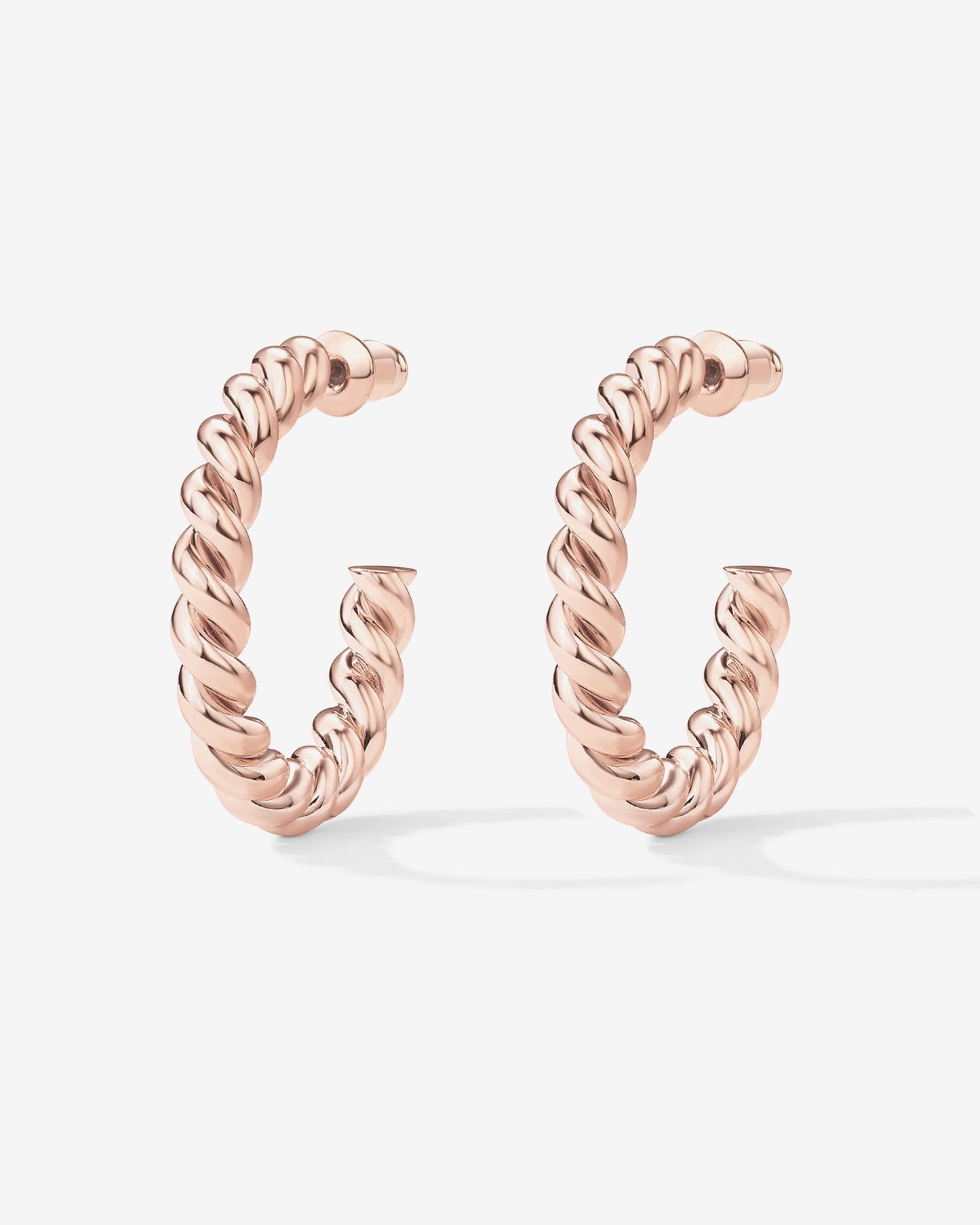 Vermeil Rope Hoops
