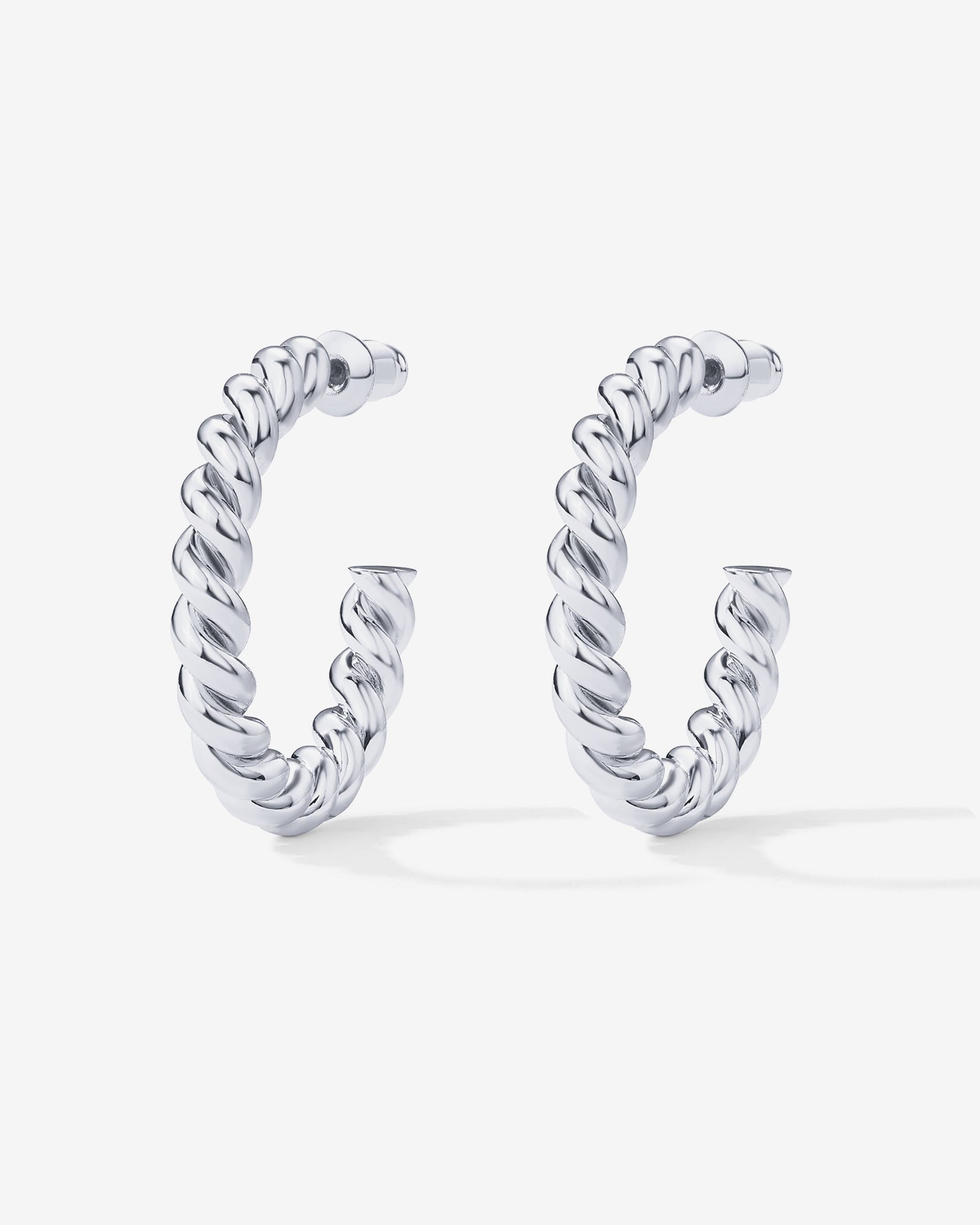 Vermeil Rope Hoops