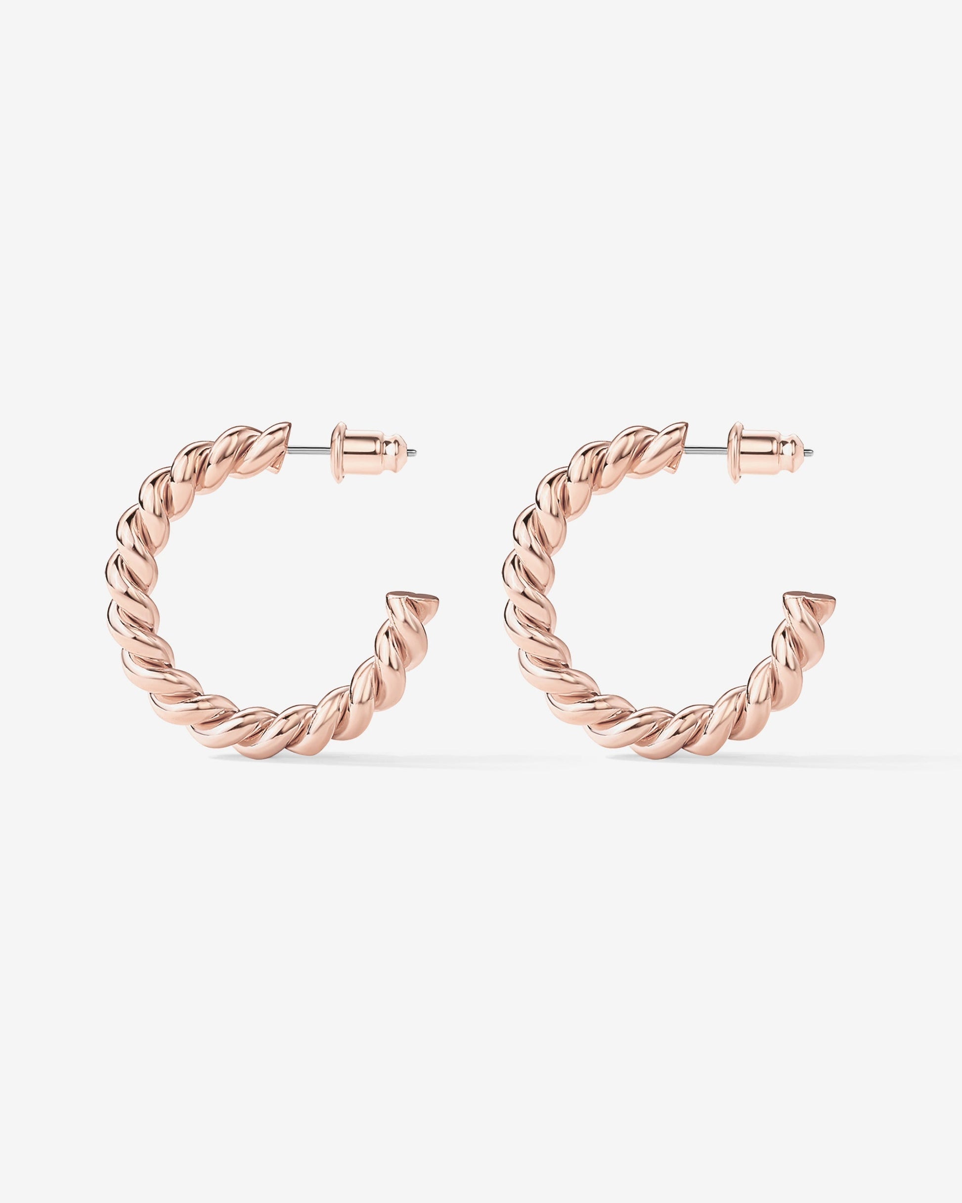 Vermeil Rope Hoops
