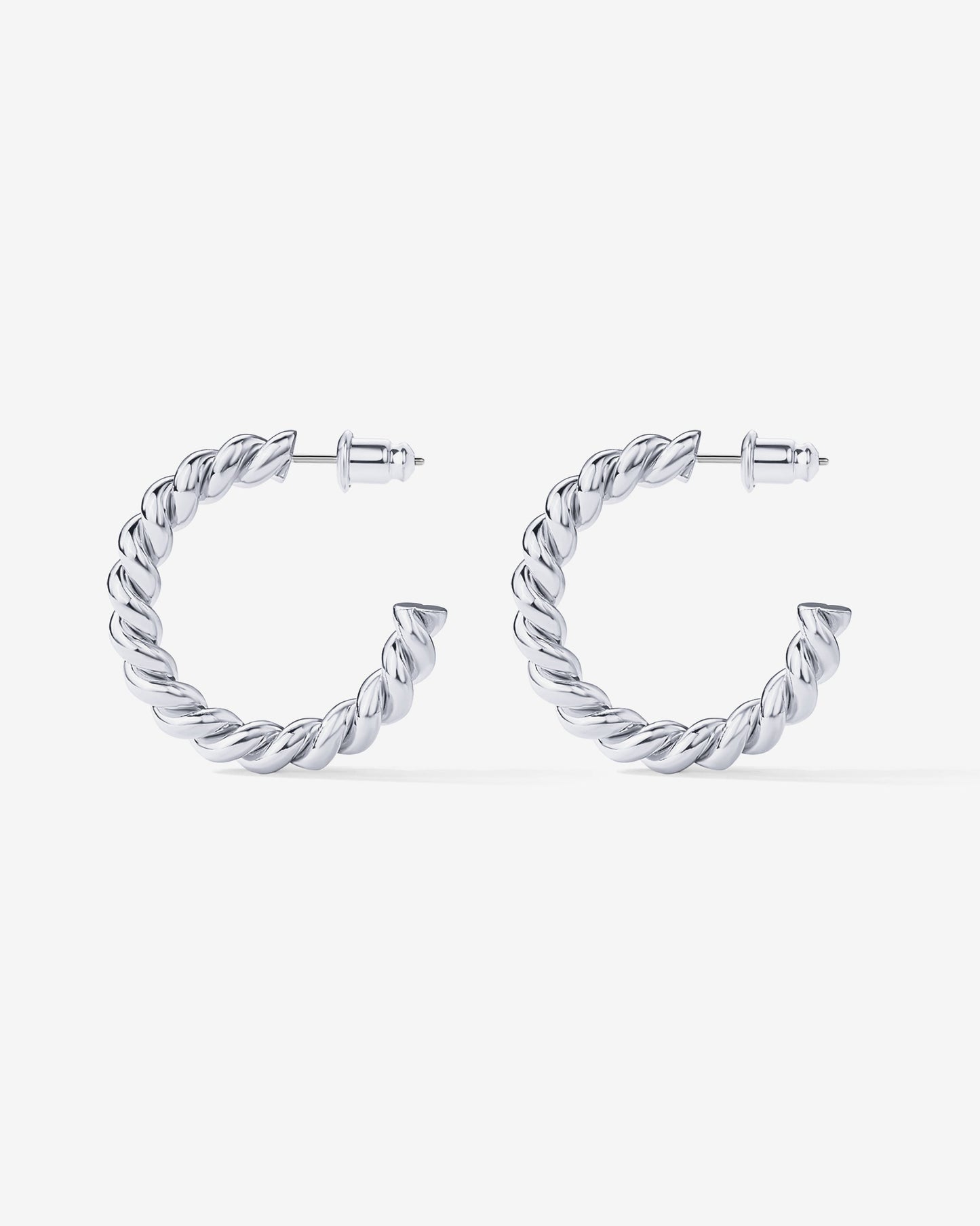 Vermeil Rope Hoops