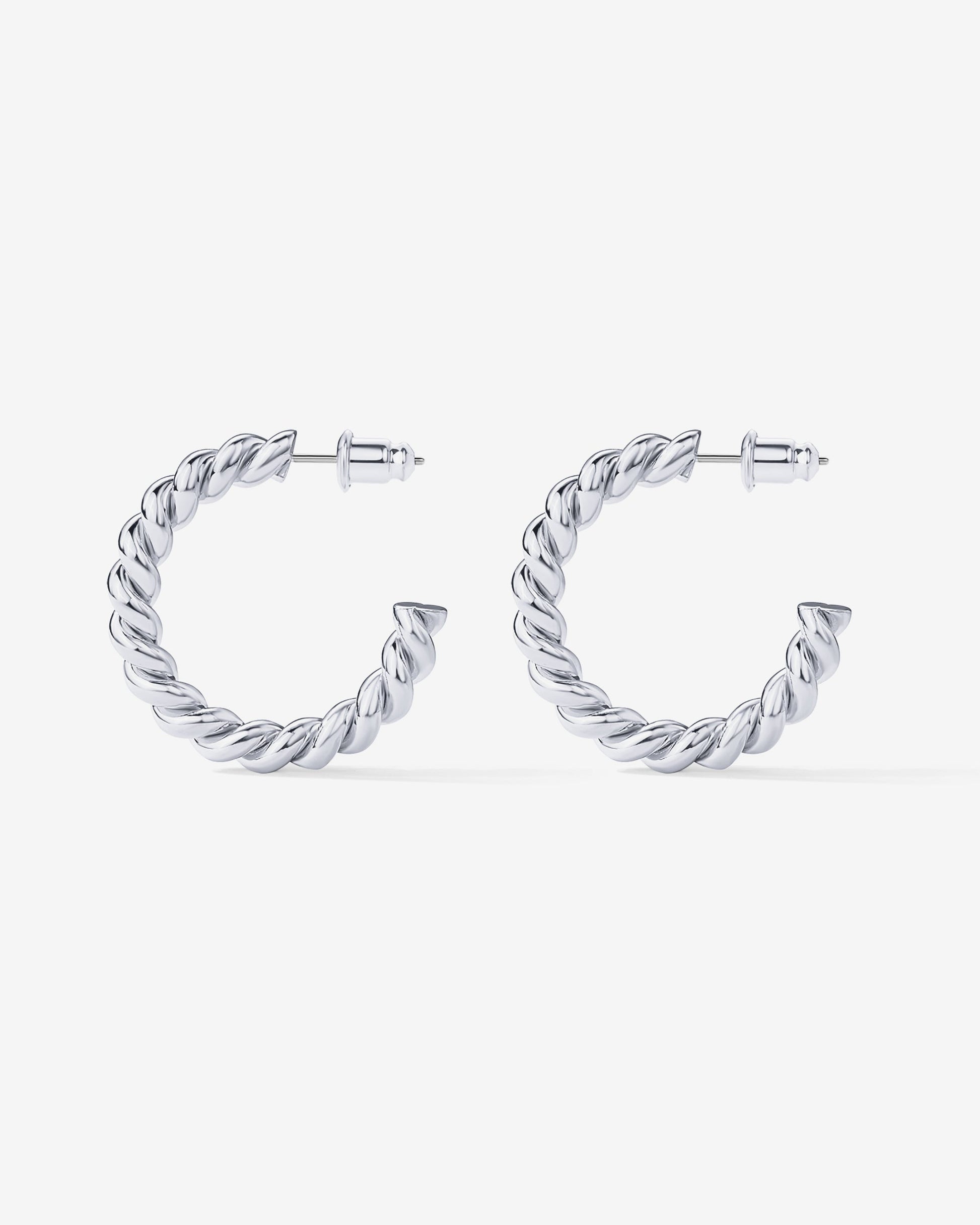 Vermeil Rope Hoops