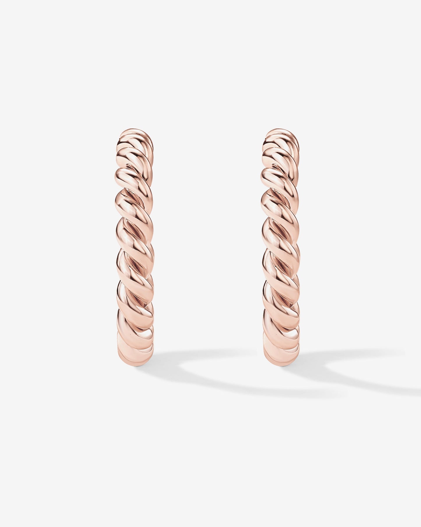 Vermeil Rope Hoops