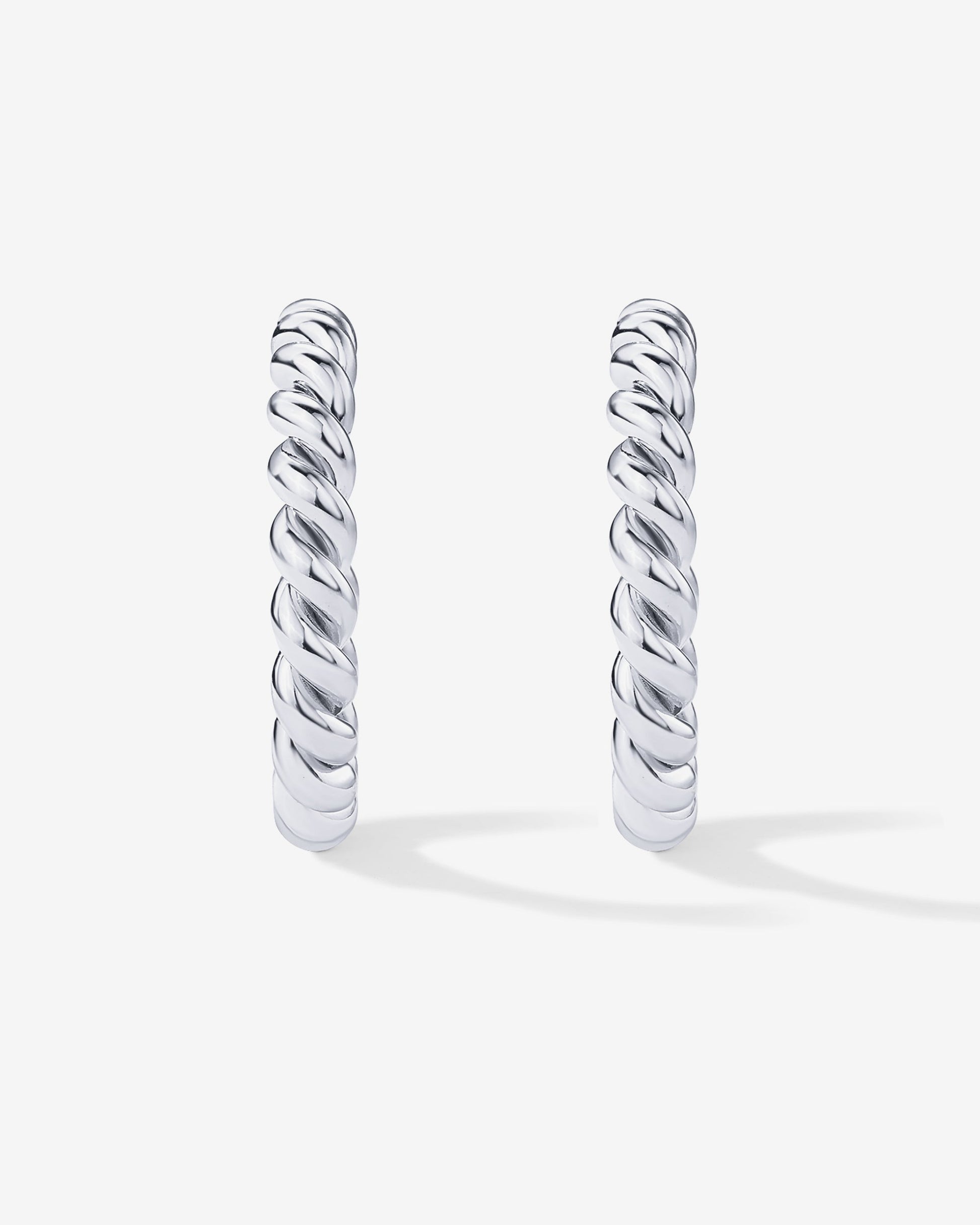 Vermeil Rope Hoops