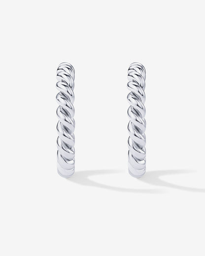 Vermeil Rope Hoops