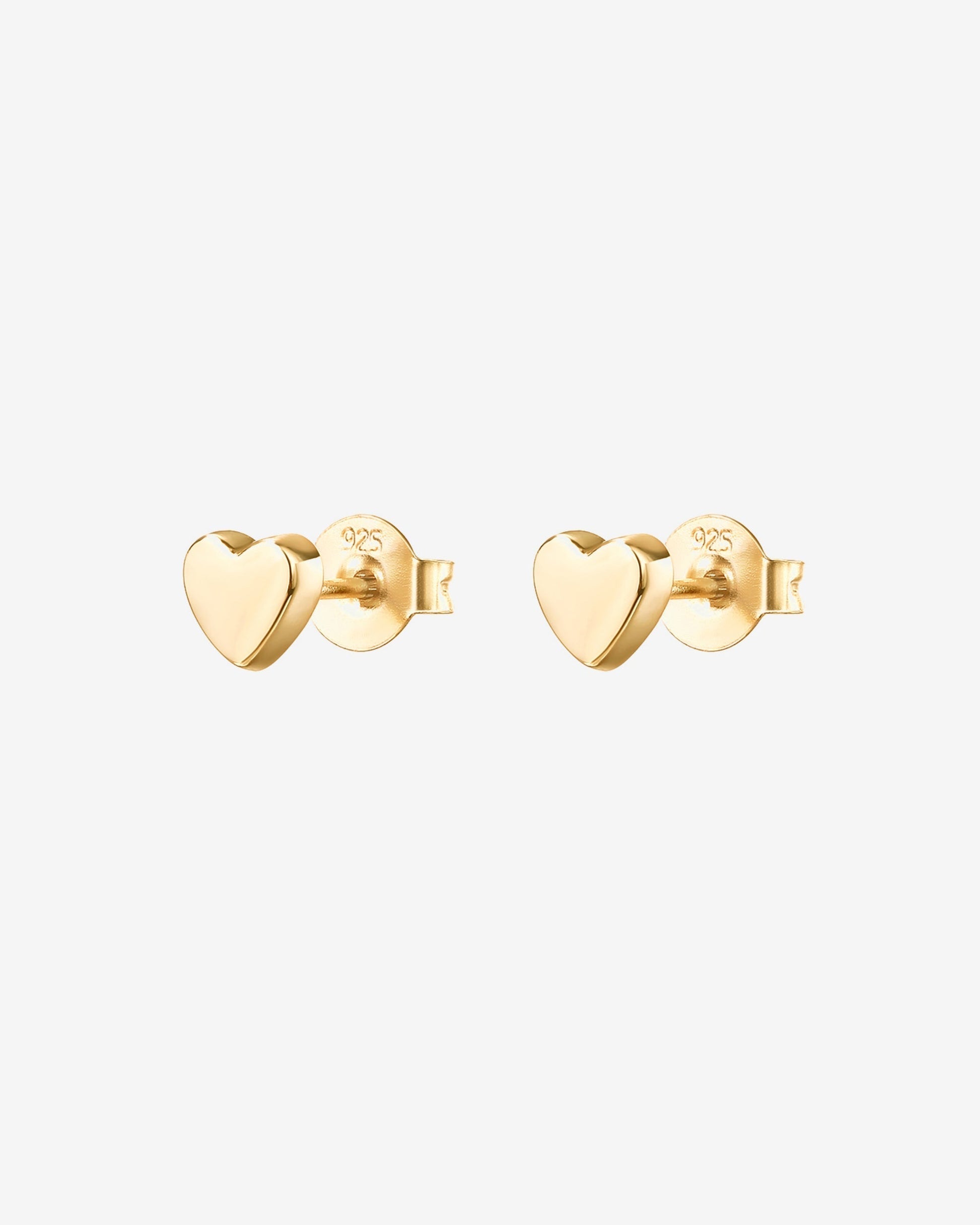 Vermeil Sweetheart Studs