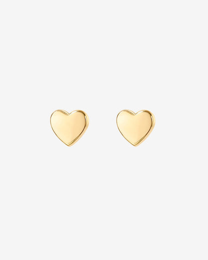 Vermeil Sweetheart Studs