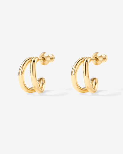 Vermeil Mia Hoops