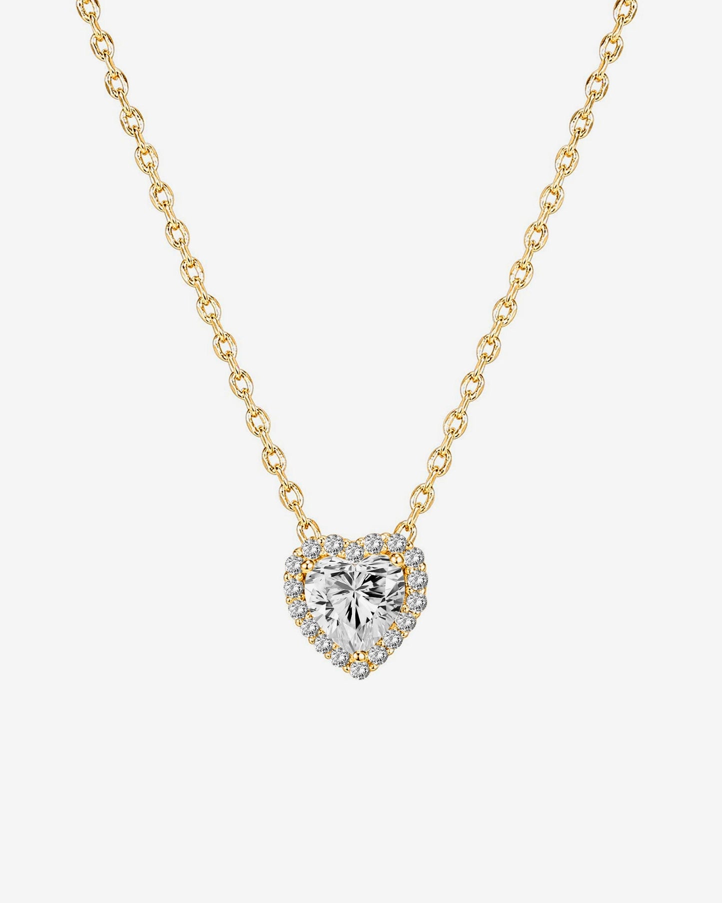 Heart Halo Necklace